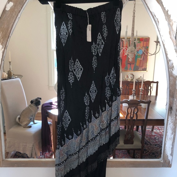 Mary Jane Sarvis design fringe skirt